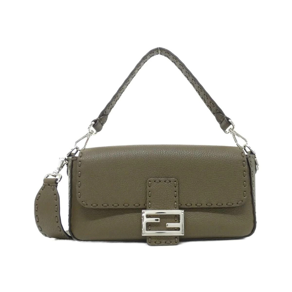 Fendi SELLERIA Baguette AR Shoulder Bag